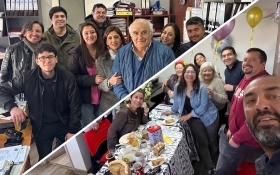 fotografias de exfuncionarios con sus compañeros