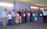 Fotografia entrega subsidios en Combarbala