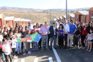 Inauguran proyecto habitacional para más de 60 familias de Andacollo 
