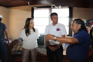 Gobierno evalúa en terreno el daño en viviendas de la población Oscar Praguer de La Serena tras sismo