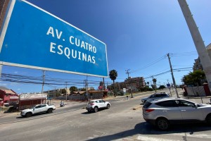 Anuncian plan de desvío de tránsito en 4 Esquinas entre Avda. del Mar y Pacífico