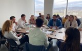 Funcionarios y autoridades Minvu y municipio