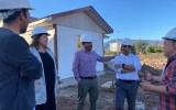 Autoridades en terreno