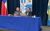 Seremi de vivienda presentando